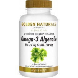 Golden Naturals Omega-3 Algenolie (60 liquid capsules)