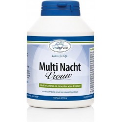 Vitakruid Multivitamine Nacht vrouw Voedingssupplement - 90 tabletten