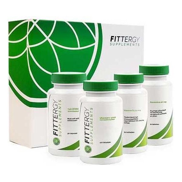 Weerstandspakket - Fittergy - Resveratrol - Vitamine C - Vitamine D - Cell Shield antioxidanten complex