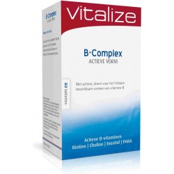 Vitalize B-Complex Actieve vorm - 60 tabletten