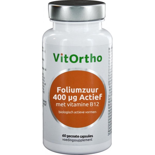 Vitortho foliumzuur + vit b 60 st