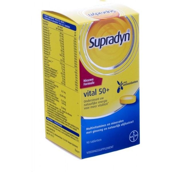 Supradyn Vital 50+ 90 Tabletten