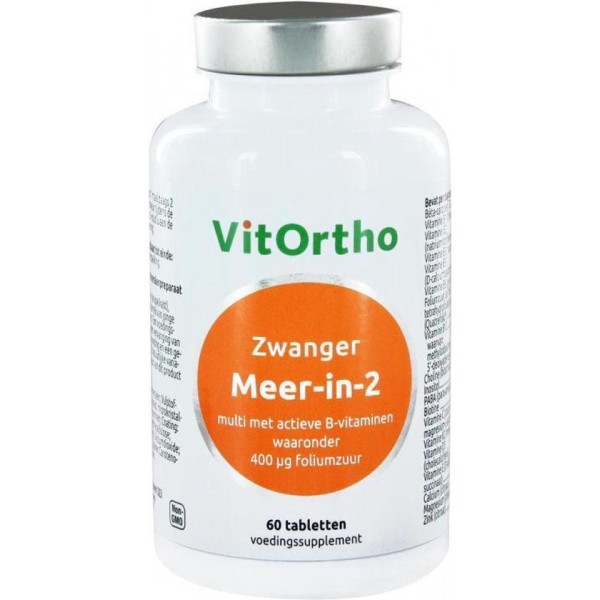 Meer-in-2 Zwanger (60 tabs) - VitOrtho