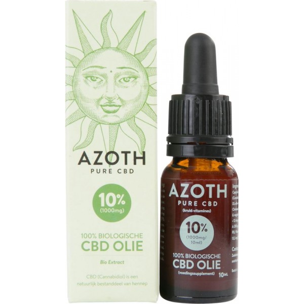 10% Biologische CBD Bio Olie - THC vrij