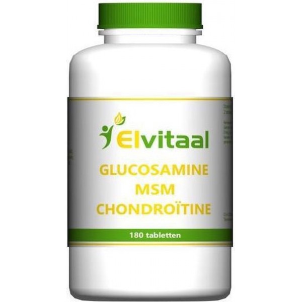 Elvitaal Glucosamine Msm Chrondroïtine 180 tab