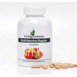 LivingGreens Multi Regular vitaminen en mineralen 180 tabletten, multi,multi vitaminen, multi vitamines