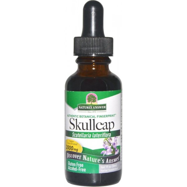 Skullcap, Alcohol-Free, 2000 mg (30 ml) - Nature's Answer