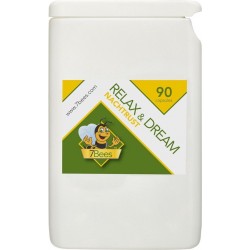 Relax&Dream  - 90 capsules - Valeriaan - Passiebloem - Slaapmutsje - Hop - In-door slapen - 100% plantaardig - Extra krachtig