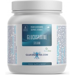 Glucosamine.com - Glucosaminepoeder - 100% plantaardig - geschikt voor vegetariërs en veganisten - 370 gram