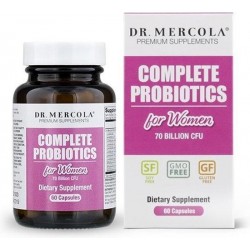 Complete Probiotics for Women (70 Billion CFU) (30 Capsules) - Dr. Mercola