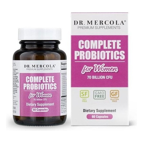 Complete Probiotics for Women (70 Billion CFU) (30 Capsules) - Dr. Mercola