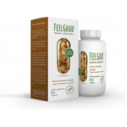 FEEL GOOD Organic Superfoods® Extra Strength Ginger (Gember)