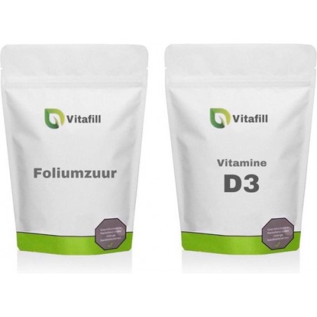 Zwangerschap Vitaminepakket (Natuurlijke vormen) - Met extra Foliumzuur B11