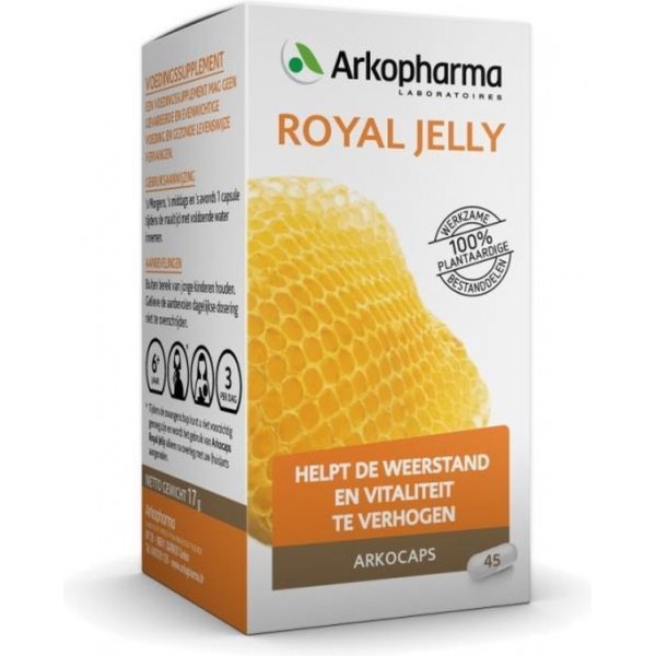 Arkocaps Royal Jelly - 45 Capsules - Voedingssupplement