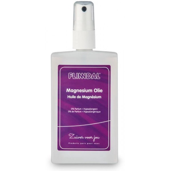 Flinndal Magnesium Olie 100 ml - Helpt bij gespannen en vermoeide spieren - Bezorgd via de brievenbus - 8720211900587