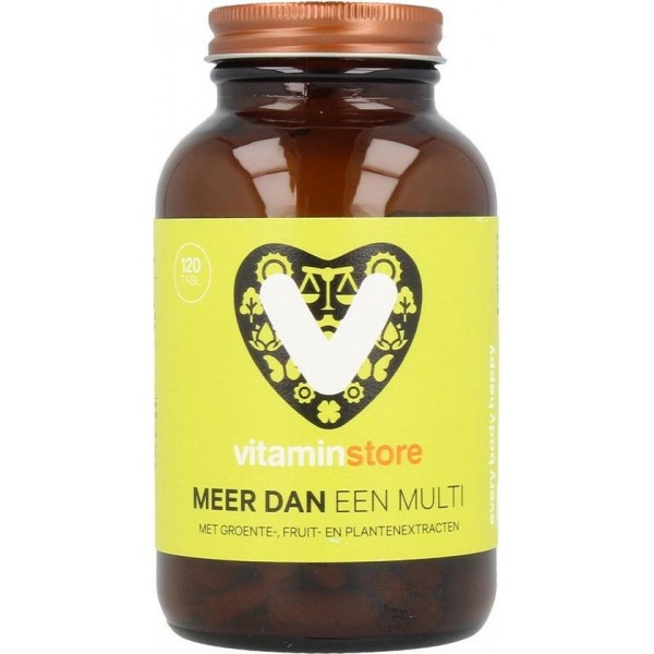 Vitaminstore  - Meer dan een Multi (multivitamine) - 120 tabletten