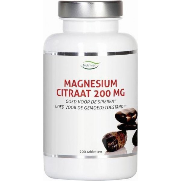 NUTRIVIAN MAGNES CITR 200MG