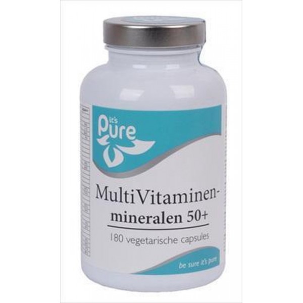 It's Pure MultiVitaminen-mineralen 50+ 180CP