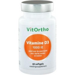 Vitamine D3 1000 IE - Vitortho