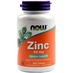 Zinc Now Foods 100tabl