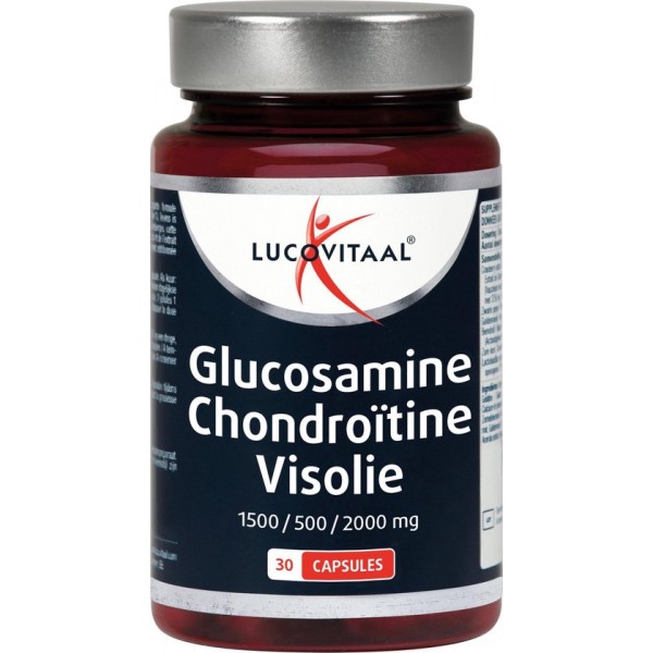 Lucovitaal glucosamine /chon visolie - 30 capsules - Voedingssupplement