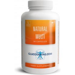 Glucosamine.com - Natuurlijke Multivitamine - zeer voordelige grootverpakking - 90 caps