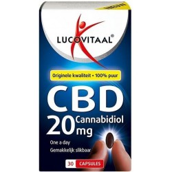 Lucovitaal Cbd cannabidiol 20mg