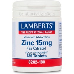 Lamberts Zink Citraat 15mg 180