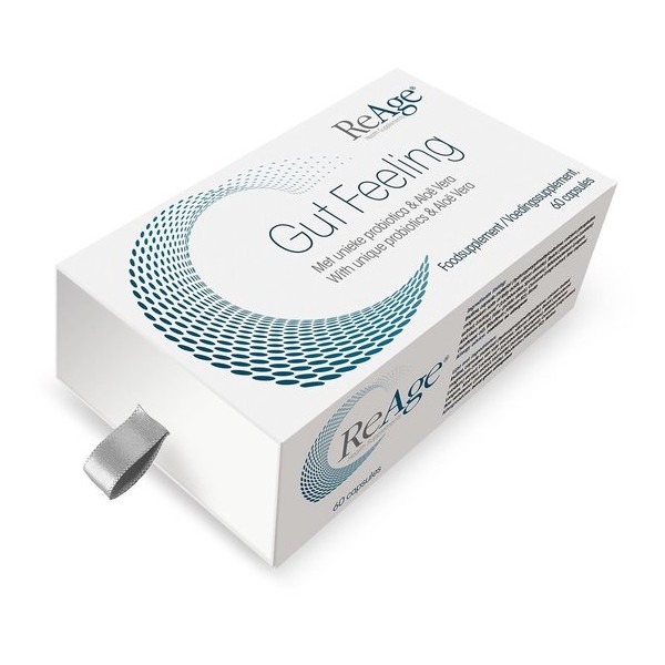 Probiotica Gut Feeling - 60 Stuks - voor darmwerking, stoelgang, constipatie - ReAge