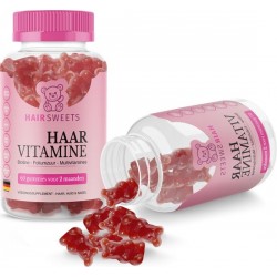 HairSweets Haar Vitamines Hair Vitamins - 120 gummies voor 4 Maanden