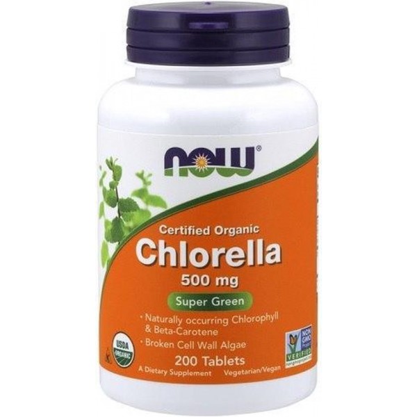 Chlorella 500mg Organic 200tabl