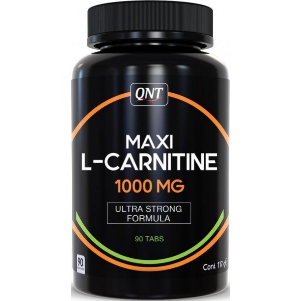 QNT Maxi L-Carnitine - 1000 mg - 90 Tabs