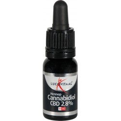 Lucovitaal Hennep Cannabidiol CBD 2.8% Voedingssupplement - 10 milliliter