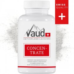 Vaud | Concentrate | Concentratie pil | 60 vegetarische capsules | Studeerpil | Concentratiepil