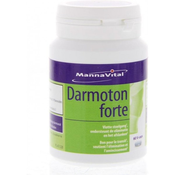 Mannavita Mannavital groene Fyto-reeks Darmoton Forte Capsules Stoelgang/afslanken 60capsules