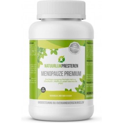 Natuurlijk Presteren Menopauze Premium - Overgang supplement met Monnikspeper en Zilverkaars 1 POT