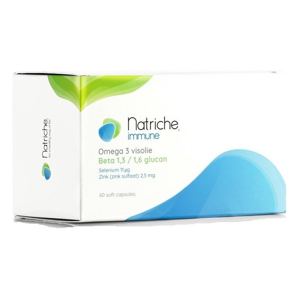 Natriche Immune - Beta Glucan - Immuunsysteem ondersteunend (60 capsules)