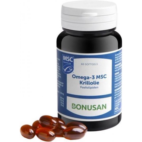 Bonusan Omega-3 msc krillolie