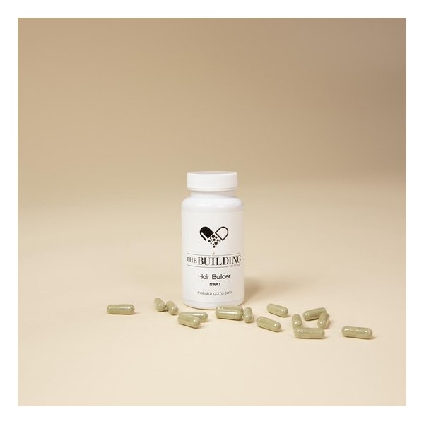 The Building AMS - Hair Builder Men - Vitamines voor sterker en voller haar bij haarverlies