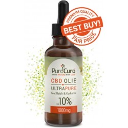 CBD olie 10 procent / 1000mg - UltraPure 10ml