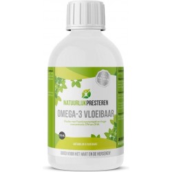 Natuurlijk Presteren Omega-3 Vloeibaar - Vloeibare visolie met frambozensmaak - 250 ml 1 x 250 ML