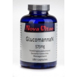 Nova Vitae GlucomannaN (Konjac) 180 capsules - Voedingssupplement