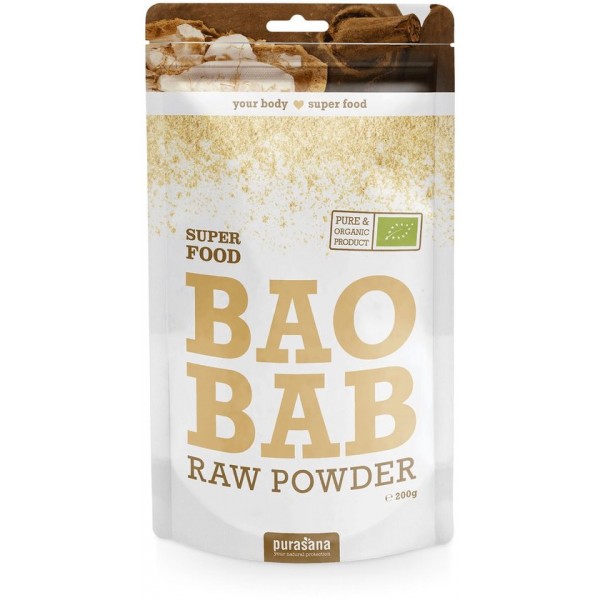 Purasana / Biologische Baobab raw powder - 200 gram