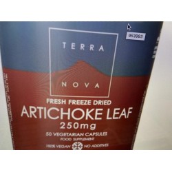 Terranova Artichoke leaf 250 mg Inhoud: 50 vcaps