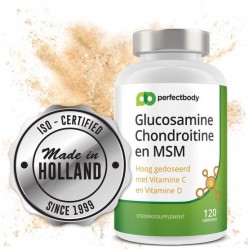 Glucosamine Chondroitine En MSM Tabletten - 120 Tabletten - PerfectBody.nl