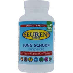 Seuren Nutrients Long Schoon Cat's Claw + Vit C + Vit D3 100 Capsules