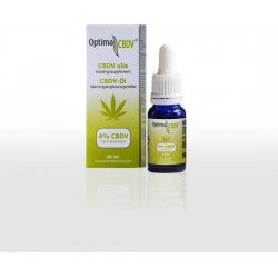 CBDV olie 4%, Optima CBDV, 10 ml, cannabidivarine, 100% zuivere CBDV olie, supplement.