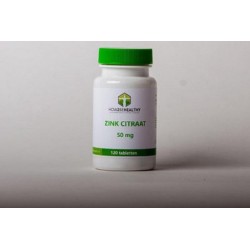 How2behealthy - Zink citraat 50mg - 120 tabl.