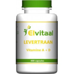 Elvitaal Levertraan 400 cap