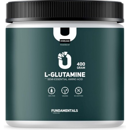 Fundamentals L-Glutamine - Aminozuren- Vegan - 400g - Voedingssupplement